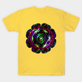 Abstract flower T-Shirt